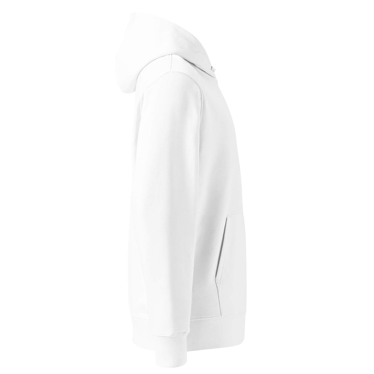 Hoodie Mindset Ambition blanc profil droit Mindset Ambition