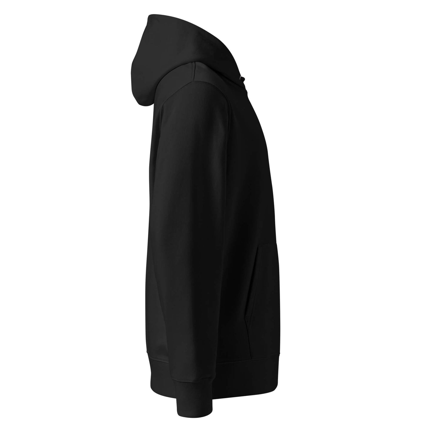 Hoodie Mindset Ambition noir profil droit Mindset Ambition