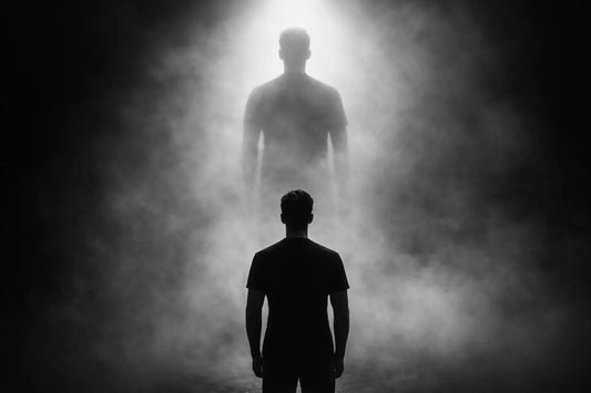 Illustration représentant l’identité personnelle et la construction de soi avant l’obtention de résultats visibles.