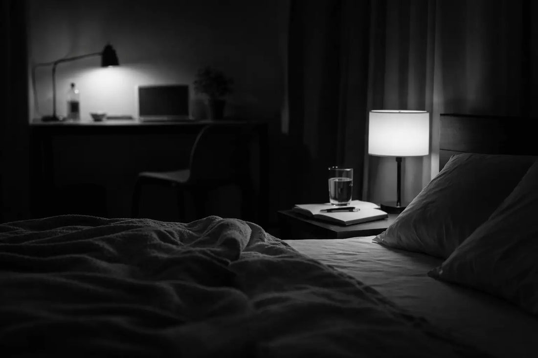 Illustration évoquant une routine du soir calme et structurée pour renforcer la solidité mentale.