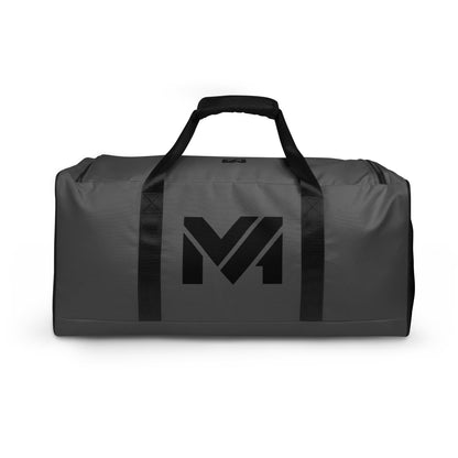 Sac Bold Move Mindset Ambition, gris, vue arrière, structure solide et design premium, idéal pour le sport, le voyage ou le quotidien – Mindset Ambition