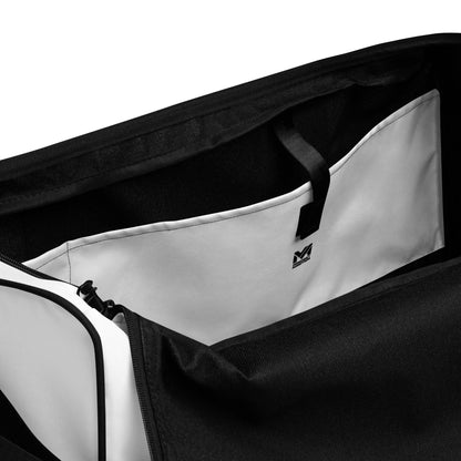 Intérieur du grand sac Bold Move Mindset Ambition, blanc, compartiment principal spacieux avec poche interne et logo discret – Mindset Ambition