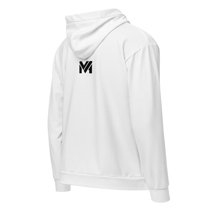 Sweat à capuche zippé "Urban Core" - Blanc