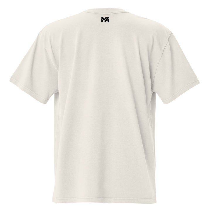 T-shirt oversize Homme “Raw” - Beige