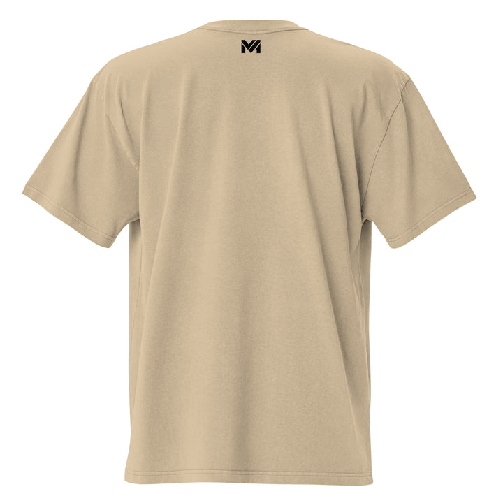 T-shirt oversize Homme “Raw” - Sable