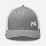 Casquette "High Focus" – Gris/Blanc