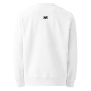 Sweatshirt Bio "Mindset Ambition" - Blanc
